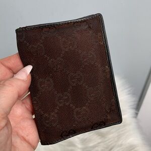 Authentic Gucci small lightweight flexible card holder